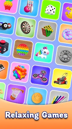 Mini Games: Antistress Pop It - Screenshot 1