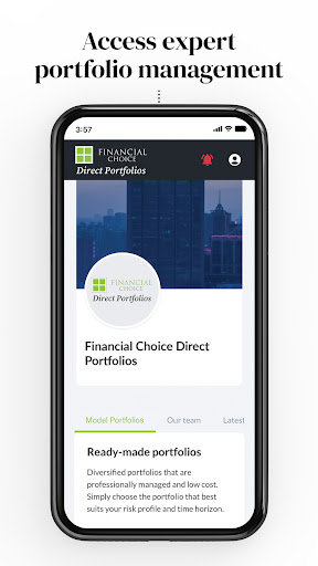Financial Choice Screen 3