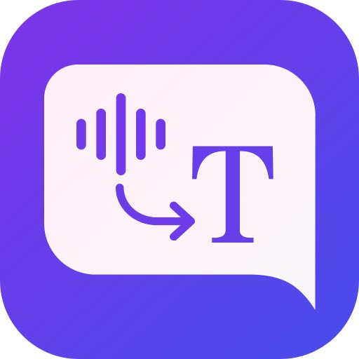 Speech To Text:live transcribe  Icon