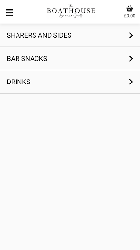 Android application The Boathouse Bar & Grill screenshort