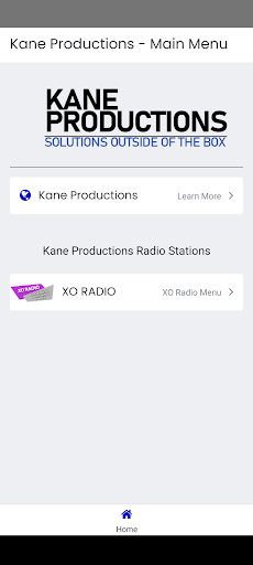 Android application Kane Productions screenshort