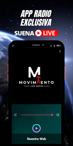 Movimiento Live Radio Screen 2