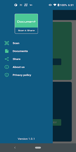 Android application Document - Scan & Share screenshort