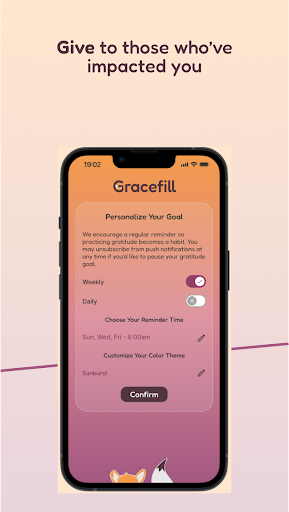 Gracefill: Social Gratitude Screen 3