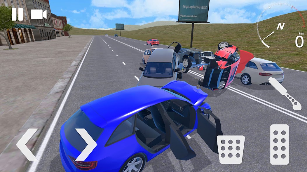 Traffic Crashes Car Crash MOD APK v1.0.6 (Unlocked) - Jojoy