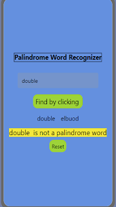 Palindrome by jeslen