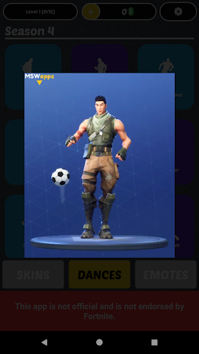تطبيق Battle Royale - Dances  Emote برو4
