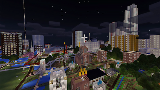 City maps for MCPE For PC installation