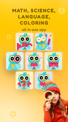 Android application Kidzovo: Fun Learning for Kids screenshort