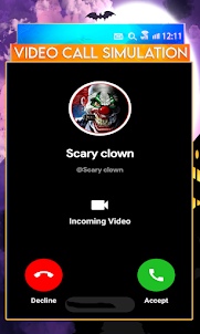 FakeCall&Video ScaryClown joke