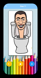 Skibidi Toilet Coloring Books
