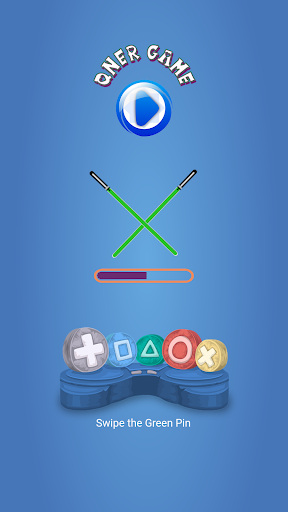 Android application Swipe The Green Pin screenshort