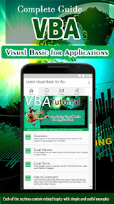 Captura de Pantalla 1 Learn Visual Basic for Applica android