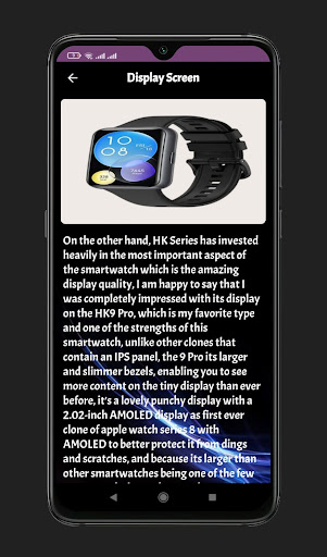 HK9 Pro Smart Watch guide Screenshot 4 - AppWisp.com