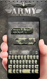 Army GO Keyboard Theme & Emoji For PC 1