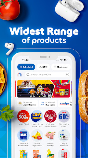 Screenshot of MAF Carrefour Online Shopping