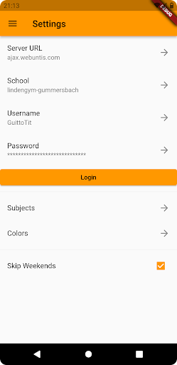 HUntis Screen 3
