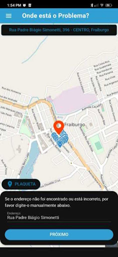 Android application Iluminação screenshort
