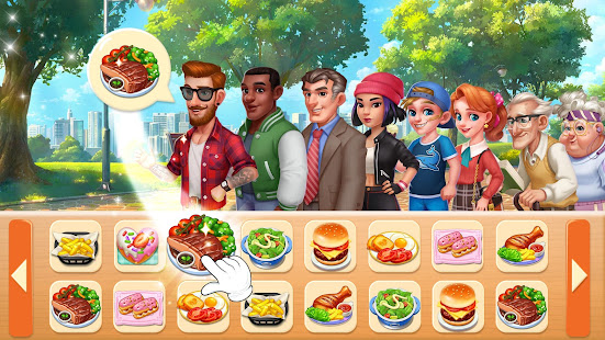 Cooking Frenzy Restaurant Cooking Game v1.0.57 Mod (Unlimited Gold + Gems + No Ads) Apk