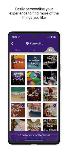 The Discover App Screen 3