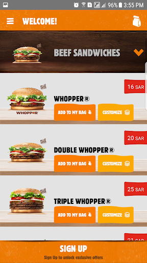 Burger King Arabia 4.6.9 Screenshots 3