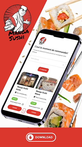 Android application Manga Sushi screenshort
