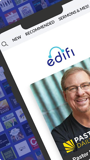 Android application Edifi Christian Podcast Player screenshort