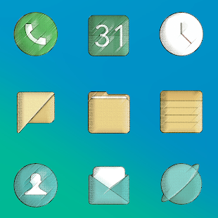 MIUl Vintage Icon Pack v2.5.0 APK Patched