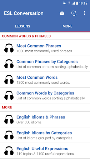 ESL Conversation (Listening) Screen 2