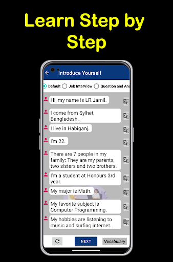LRJ Learning English Screen 2