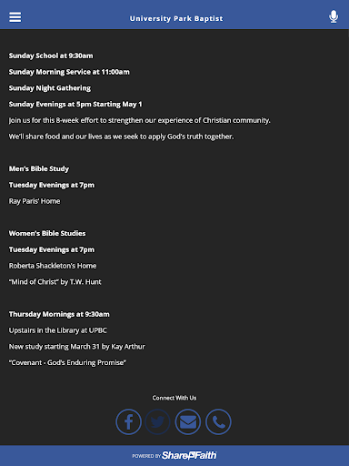 University Park Baptist