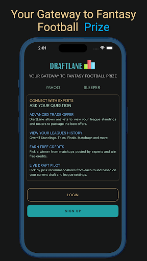Android application DraftLane screenshort