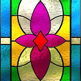 Stained Glass 3D LWP icon