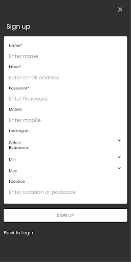 Approved Property Services Screen 2