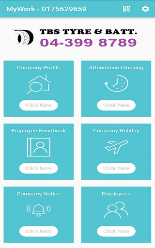 MyWork Admin Screen 2