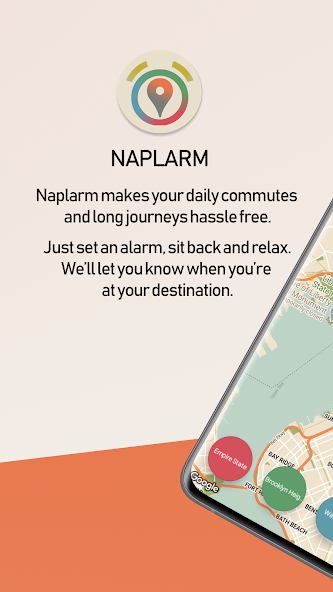 Naplarm - Location Alarm / GPS Alarm 6.5.0 APK + Мод (Unlimited money) за Android