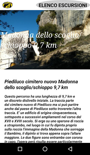 PIEDILUCO TREKKING Screen 3
