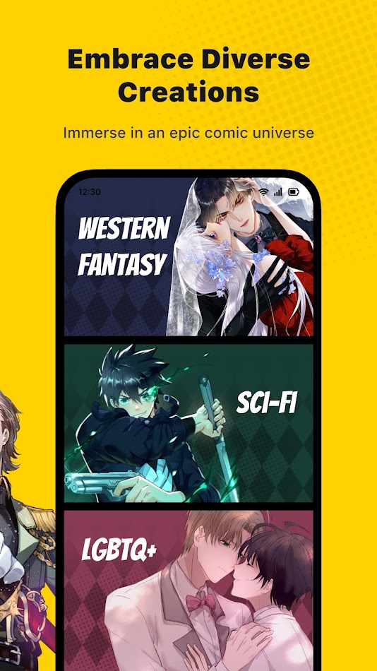 #6. WebComics - Webtoon & Manga (Android) 由: WEBCOMICS HOLDINGS HK LIMITED