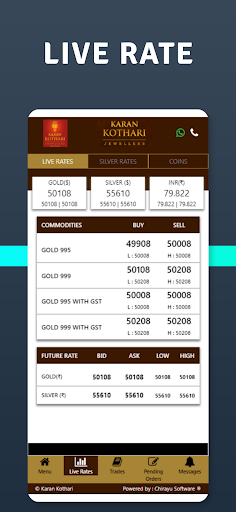 Android application Karan Kothari screenshort