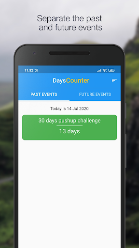 Days Counter Screen 2