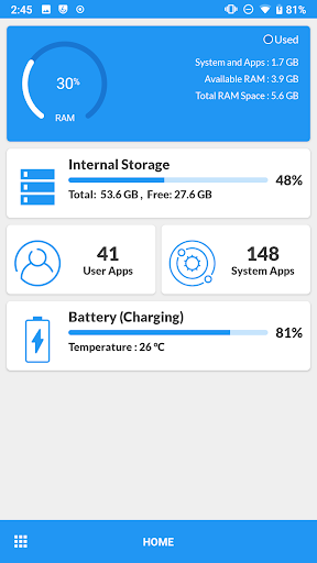 Device CPU Info Screen 2