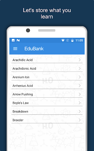 Screenshot of Chemistry Dictionary Offline
