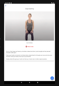 Captura de Pantalla 11 Senior Fitness-workout for 50+ android