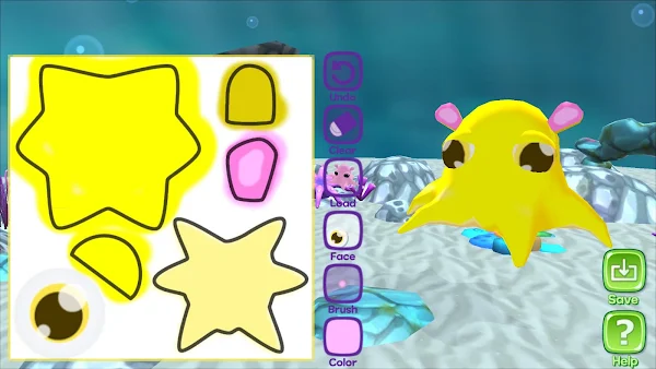Aquarium Coloring 3D - AR screenshot 1