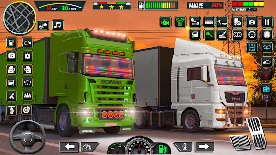 City Cargo Truck Game 3D