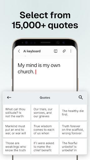 Screenshot of Ai Keyboard: Writing Assistant