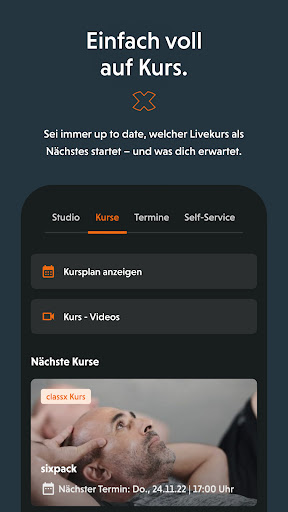 FitX App Screen 3
