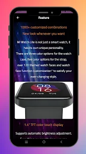 Xiaomi Mi Watch Lite guide