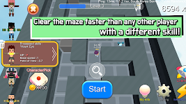 screenshot of Maze.io