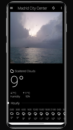 Android application Weather screenshort